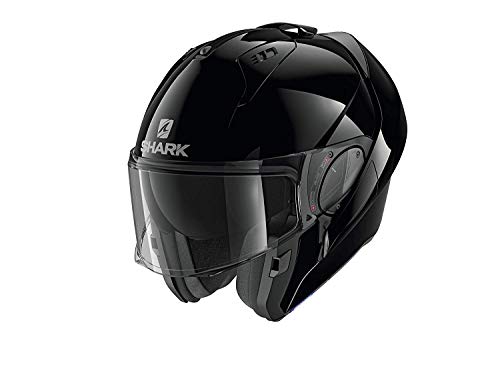 SHARK, Casco Modular de Moto EVO ES, BLK, L