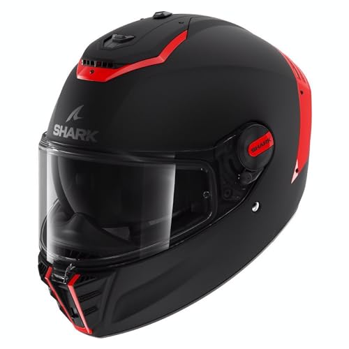 SHARK, Casco Moto Integral SPARTAN RS BLANK SP Black / Red KOK, M