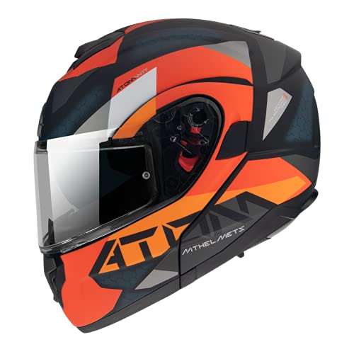 MT HELMETS ATOM SV W17 A4 MATT ORANGE