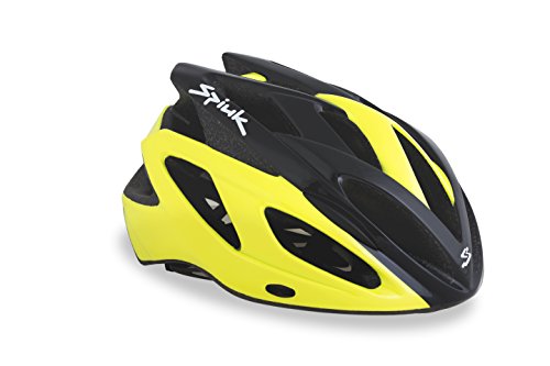 Spiuk Tamera Lite Casco, Unisex Adulto, Amarillo/Negro, (M-L) 58-62