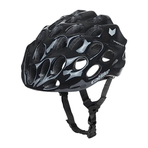 CATLIKE 7100500002 - Casco WHISPER Bicicleta carretera profesional para hombres y mujeres Ajustable Talla M (54-59cm) mejor rendimiento, protecci&oacute;n y ligereza con certificaci&oacute;n CE en color Negro