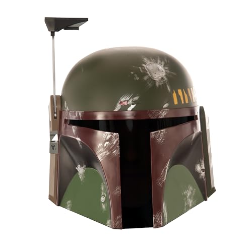Rubies M&aacute;scara Casco Boba Fett Deluxe para ni&ntilde;os y adultos, Oficial Star Wars para cumplea&ntilde;os, carnaval y regalos
