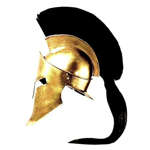 MEDIEVAL SPARTAN HELMET KING LEONIDAS 300 MOVIE HELMET REPLICA - ROLE PLAY HELM