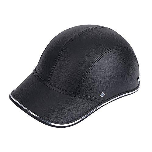 Cascos Abiertos de Moto,Casco de Moto Jet Abierto para 54-60cm Circunferencia de la Cabeza