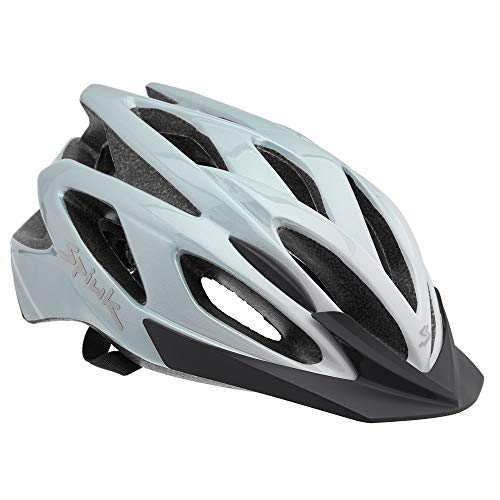 Spiuk Casco Tamera EVO, Adultos Unisex, Blanco/Plata, Large