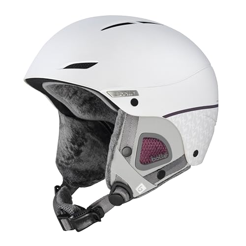 Bollé - Juliet White Pearl Matte M 54-58Cm, Casco De Esquí, Medium, Women'S