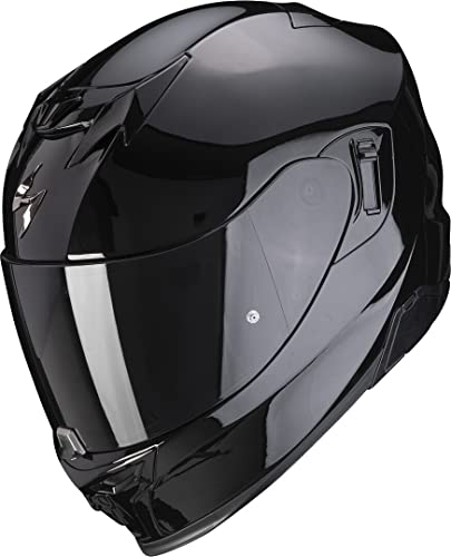 Scorpion Exo 520 Air Solid Negro Mate - Casco de Moto Integral (L)