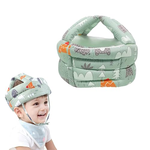 Casco de Seguridad, Protector Cabeza de Algod&oacute;n para Beb&eacute;s de 6 a 15 Meses que Aprenden a andar y a Sentarse