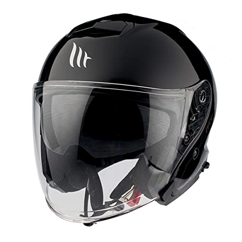 MT HELMETS Thunder 3 SV Jet Solid A1 Gloss Black L