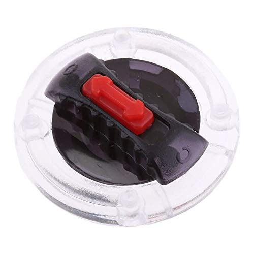 POFET - 1 par de soportes para visera de casco de motocicleta con interruptor giratorio para lentes de casco LS2, etc.