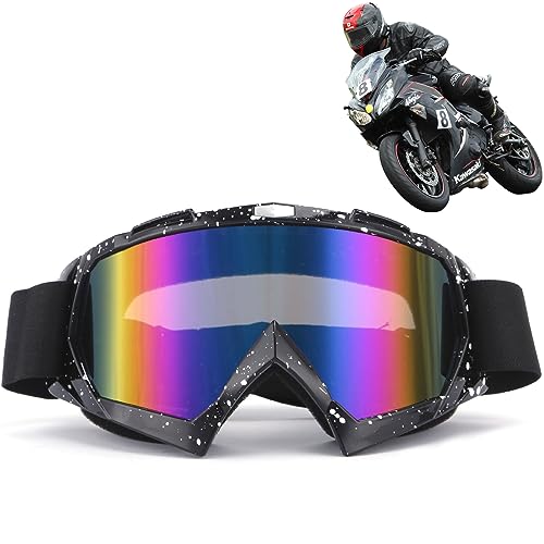 Gafas Motocross, Gafas de Motocross Para, Gafas de Esqu&iacute; Antivaho, Uv400Actividades Al Aire Libre, Ciclismo, Esqu&iacute;, Unisex.