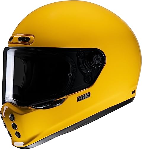 HJC, Casco integral moto V10 deep yellow, M