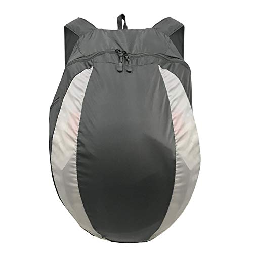 Xzbling Bolsa para Motocicleta, 28L m&uacute;ltiples Fines Mochila Ciclismo Mochila para Casco Bolsa Transporte Liviana para Almacenamiento Bolsa Baloncesto Mochila Nailon Plegable