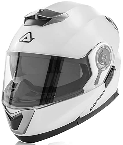 ACERBIS Casco SEREL Helmet, Hombre, Bianco, L