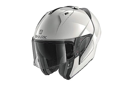 Casco de moto Shark EVO ES BLANK WHU, Blanco, XS