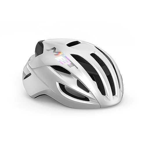 MET Casco RIVALE MIPS Blanco Brillo T.M 56-58, Adultos Unisex, No definido, T.A