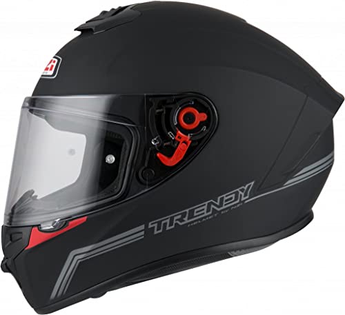 Casco Integral Trendy Matt Black