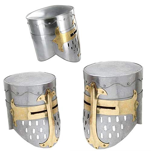 Knights Templar Crusader Casco Medieval Armadura