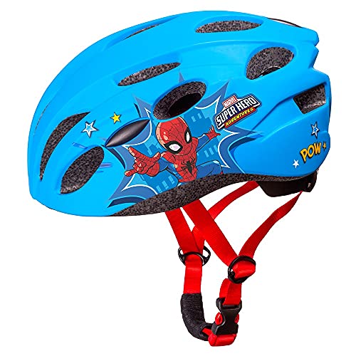 DISNEY Spiderman Casco de Bicicleta, Juventud Unisex, Multicolor, Talla &uacute;nica