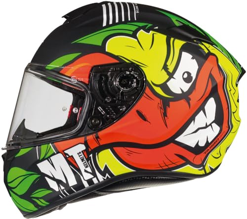 MT HELMETS - Casco Mt Ff106 Targo Truck A2 Amarillo Fluor Mate XS
