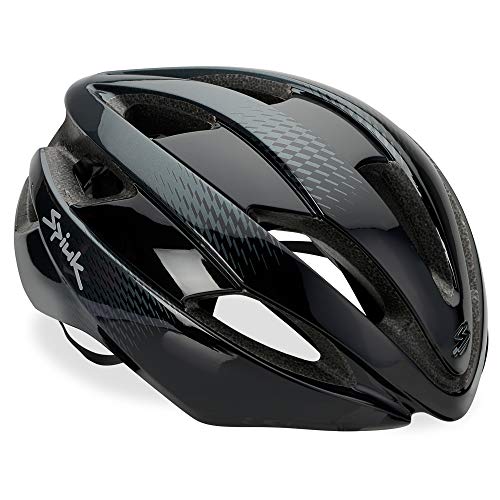 Spiuk Sportline Casco Eleo, Adultos Unisex, Negro/Antracita, (M-L) 53-61