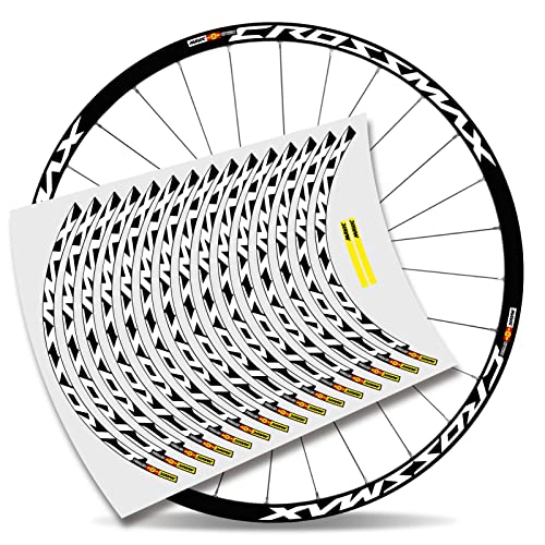 Kit Pegatinas Bicicleta Stickers LLANTA Mavic Crossmax Pro Carbon 29' BTT MTB Bike (Diseño 1)