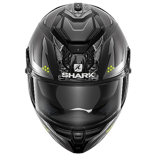 Shark, Casco integral moto Spartan GT carbon Urikan mat DAY, M