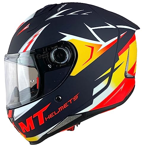 Casco Moto Integral Marca MT HELMETS Talla XL ( 61/62) Revenge 22.06 Replica Pedro Acosta Mate totalmete homologado 22.06