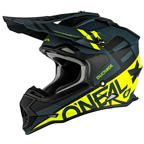 2SRS Youth Helmet VILLAIN neon yellow L (53/54 cm)