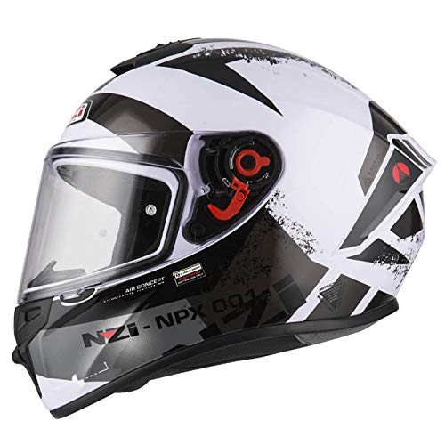 Casco de Moto Integral NZI Trendy Canadian Blanco (S)