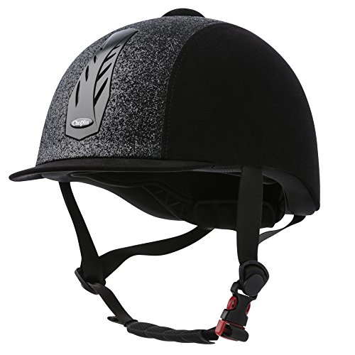 CHOPLIN 911505201 Aero - Casco Ajustable Unisex, Color Negro Brillante, Talla 52-54