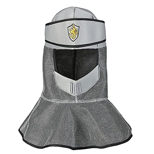 WIDMANN 03585 Ritter Casco para Adultos, Plata