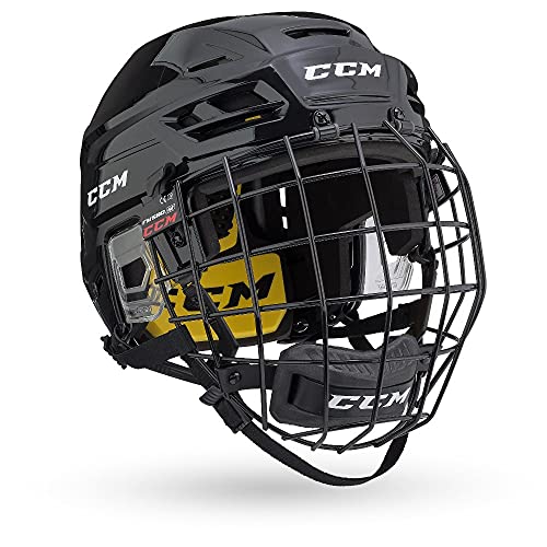 CCM TACKS 210 Combo de casco de hockey Senior BlackM