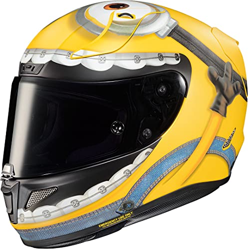 HJC Helmets Casco integral de moto RPHA11 OTTO MINIONS, S, Amarillo