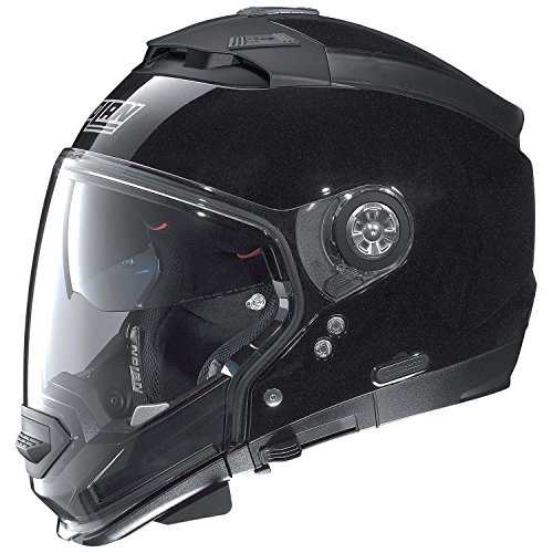 Casco Modular Nolan N44 EVO Special Lexan ncom, Metal, Negro, Talla 2XL
