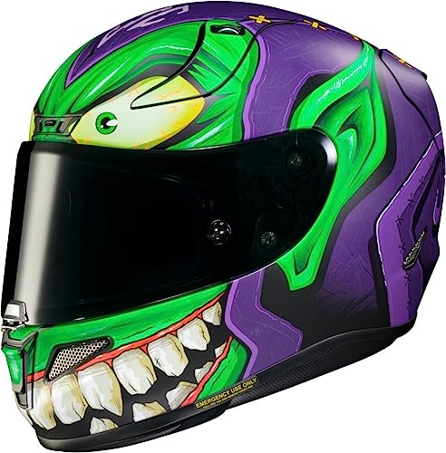 HJC, Casco integral moto RPHA11 Green Goblin Marvel, L