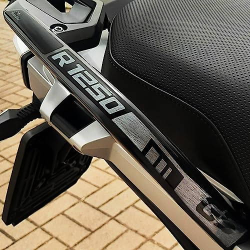 Resin Bike Adhesivos de Moto Compatibles con BMW R 1250 GS Triple Black 2021 2022. Protección Brazo Oscilante Moto de Choques y Arañazos. Adhesivo Resinado Efecto 3D
