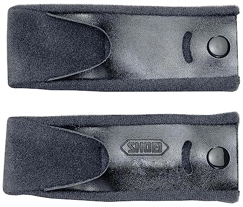 Shoei NXR Chinstrap Pads (Black,One Size)