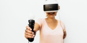 casco de realidad virtual