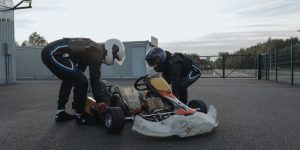 casco de karting